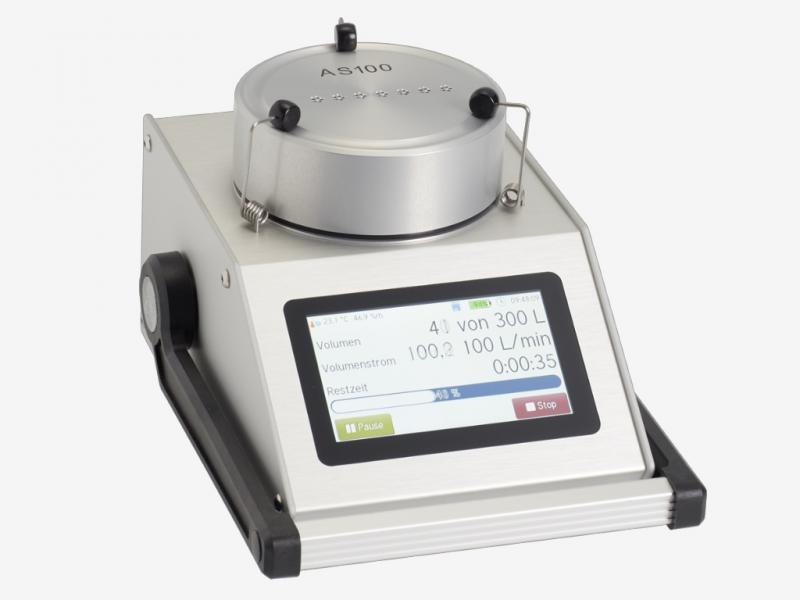 Allergen sampling head on MBASS30